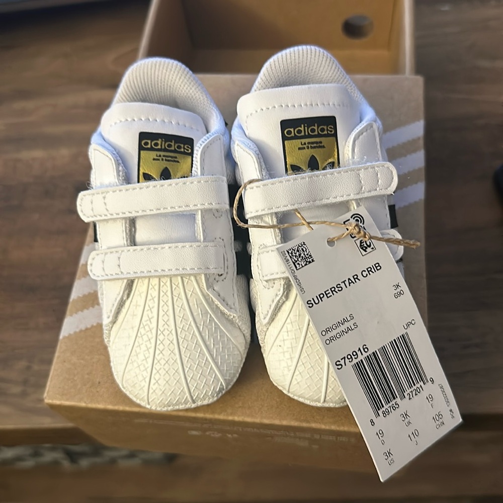 Adidas Superstar Crib Shoes